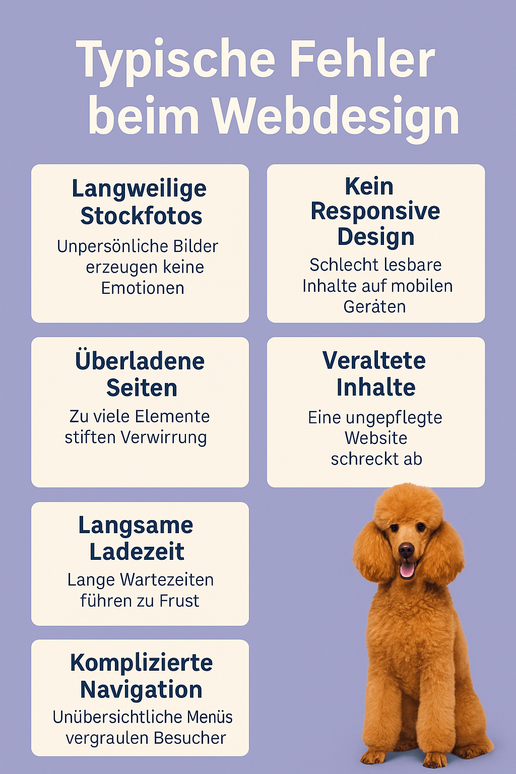 7 Veraltete Webdesign-Elemente, die Du 2025 vermeiden solltest. 1 veraltete Webdesign-Elemente